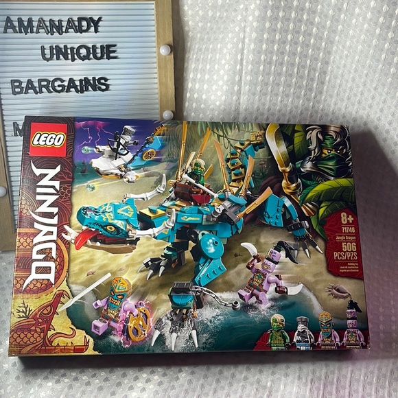 Lego Other - SOLD 🎉LEGO Ninjago The Island 71746 Jungle Dragon 506 Pc Building Toy New  Box.